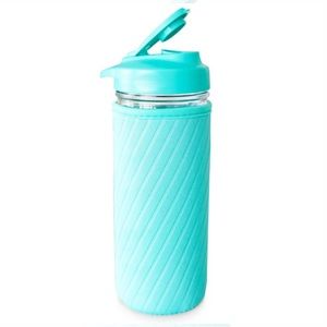 NEW in box Masontops Glass Water Bottle w Neoprene